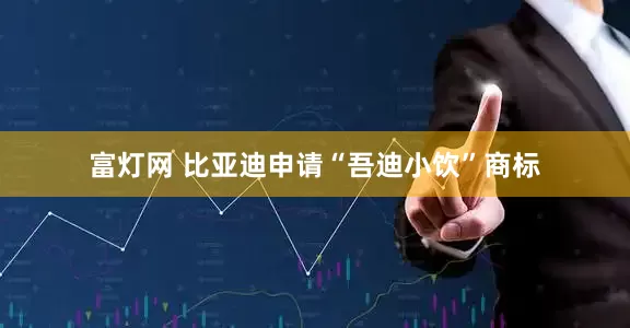 富灯网 比亚迪申请“吾迪小饮”商标